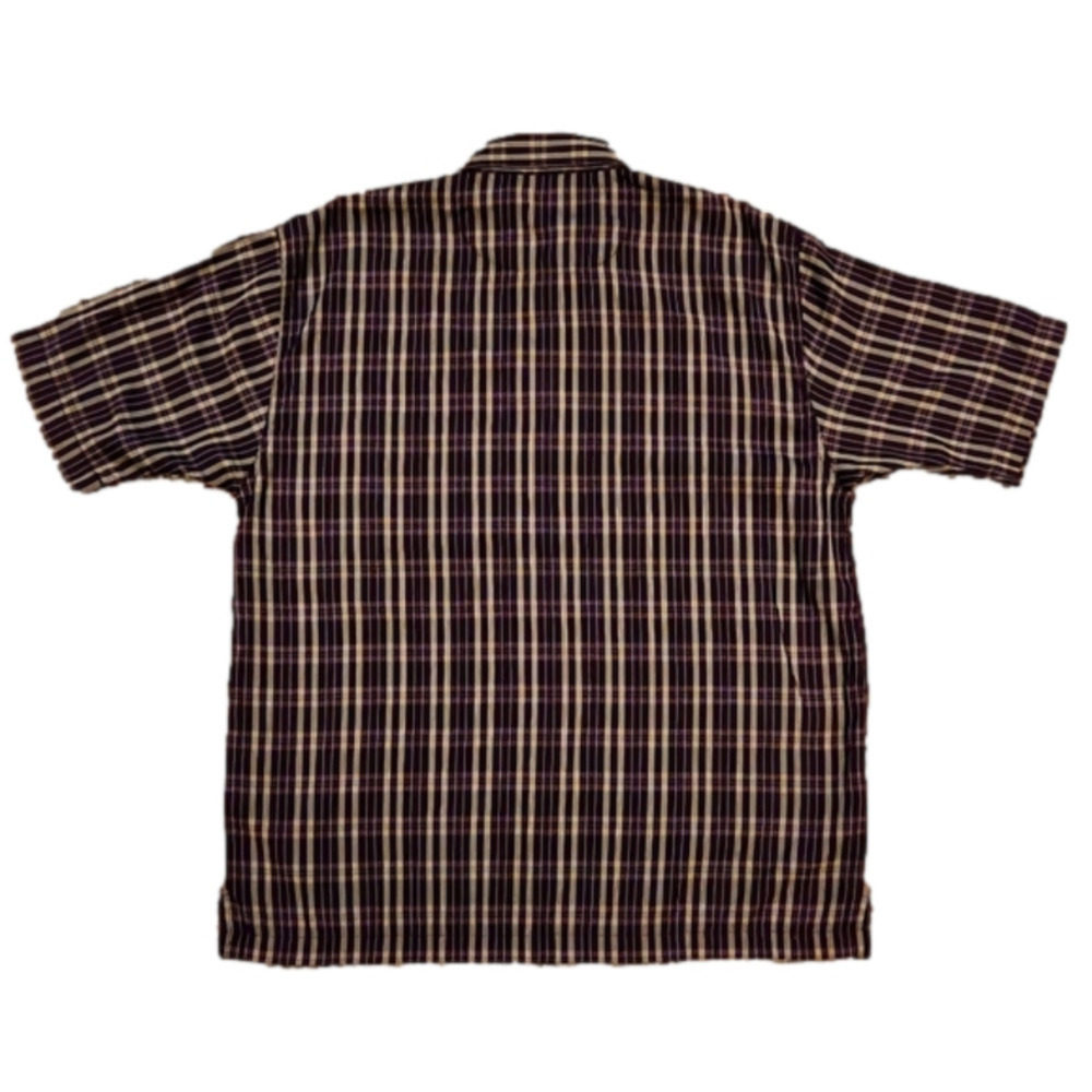 3/$20 Canyon River Blues Brown Plaid Button-Up Shirt - Picture 2 of 9